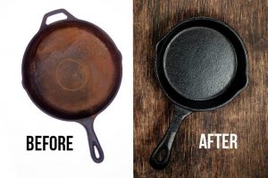 How to Clean a Burnt Pan with Salt and Lemon
