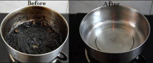 How to Clean Burnt Pan with Dryer Sheet