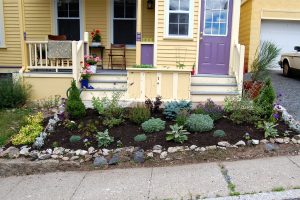 small front yard landscaping ideas with rocks