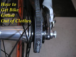 How to Get Bike Grease Out of Clothes