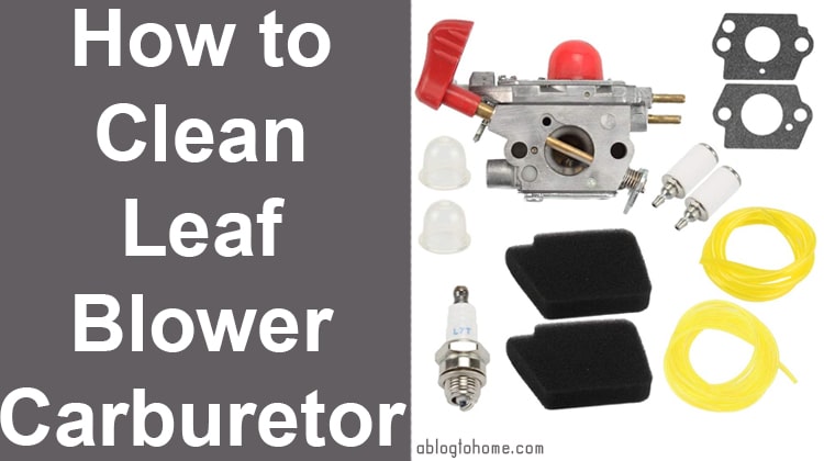 How to Clean Leaf Blower Carburetor