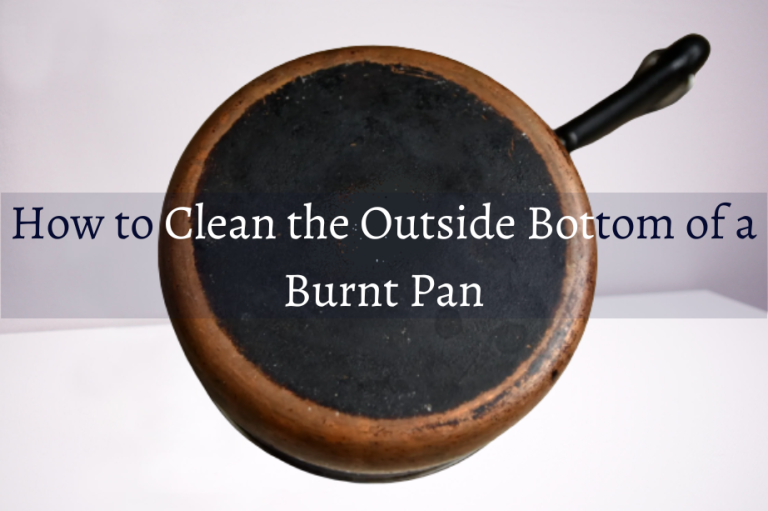 How to Clean the Outside Bottom of a Burnt Pan